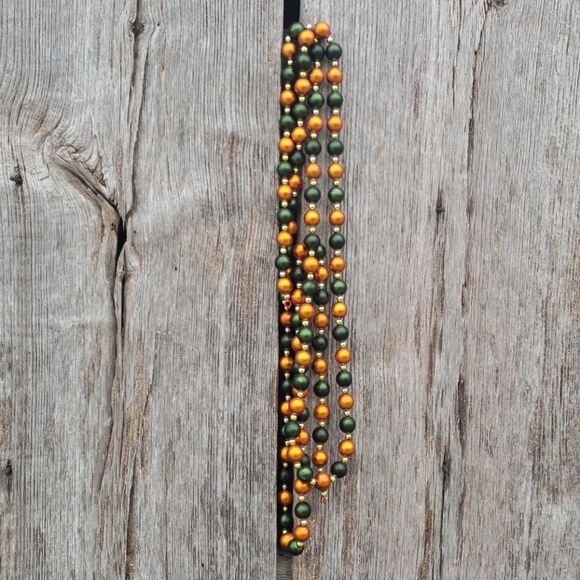 Lot of 4- K&k interiors Fall bead ornaments decor - Picture 10 of 13